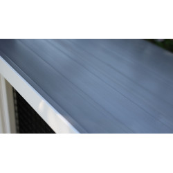 Poulailler en plastique ECO Samy Kerbl Hobbyfarming Blanc / gris Poulailler en plastique ECO Samy Kerbl Hobbyfarming Blanc / gris