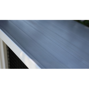 Poulailler en plastique ECO Samy Kerbl Hobbyfarming Blanc / gris Poulailler en plastique ECO Samy Kerbl Hobbyfarming Blanc / gris