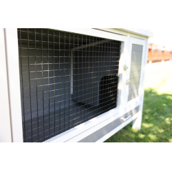 Kunststof kippenhok ECO Samy Kerbl Hobbyfarming Wit / grijs Kunststof kippenhok ECO Samy Kerbl Hobbyfarming Wit / grijs