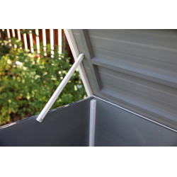 Kunststof kippenhok ECO Samy Kerbl Hobbyfarming Wit / grijs Kunststof kippenhok ECO Samy Kerbl Hobbyfarming Wit / grijs