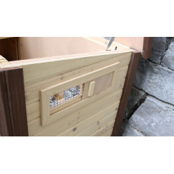 Thermo No Frost Kippenhok Kerbl Hobbyfarming Bruin / nature Thermo No Frost Kippenhok Kerbl Hobbyfarming Bruin / nature