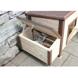 Thermo No Frost Kippenhok Kerbl Hobbyfarming Bruin / nature Thermo No Frost Kippenhok Kerbl Hobbyfarming Bruin / nature