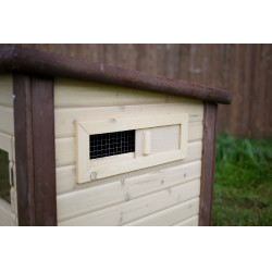 Thermo No Frost Kippenhok Kerbl Hobbyfarming Bruin / nature Thermo No Frost Kippenhok Kerbl Hobbyfarming Bruin / nature