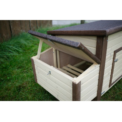 Thermo No Frost Kippenhok Kerbl Hobbyfarming Bruin / nature Thermo No Frost Kippenhok Kerbl Hobbyfarming Bruin / nature