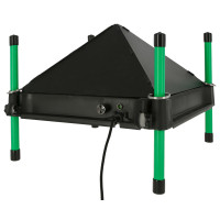 Beschermflap voor CosyHeat Kerbl Hobbyfarming warmplaat Zwart