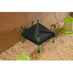 Beschermflap voor CosyHeat Kerbl Hobbyfarming warmplaat Zwart Beschermflap voor CosyHeat Kerbl Hobbyfarming warmplaat Zwart