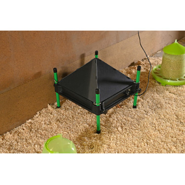 Beschermflap voor CosyHeat Kerbl Hobbyfarming warmplaat Zwart Beschermflap voor CosyHeat Kerbl Hobbyfarming warmplaat Zwart