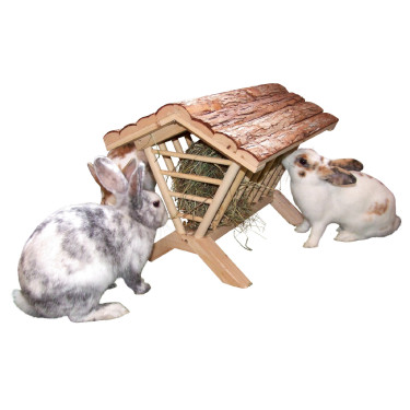 Râtelier à foin Nature Kerbl Hobbyfarming Râtelier à foin Nature Kerbl Hobbyfarming