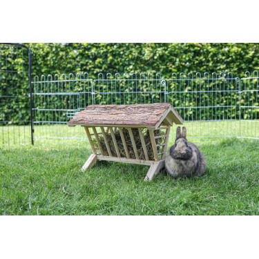 Râtelier à foin Nature Kerbl Hobbyfarming Râtelier à foin Nature Kerbl Hobbyfarming