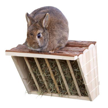 Râtelier à foin XL Nature Kerbl Hobbyfarming Râtelier à foin XL Nature Kerbl Hobbyfarming