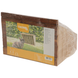 Râtelier à foin XL Nature Kerbl Hobbyfarming Râtelier à foin XL Nature Kerbl Hobbyfarming