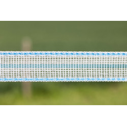 Ruban de clôture PlatinumLine AKO Blanc / bleu