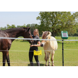 Ruban de clôture PlatinumLine AKO Blanc / bleu