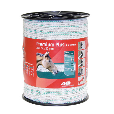 Ruban de clôture Premium Plus AKO