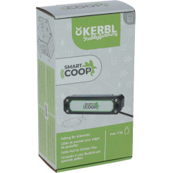 Mécanisme d'ouverture SmartCoop pour porte de poulailler Kerbl Hobbyfarming Noir