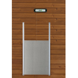 Mécanisme d'ouverture SmartCoop pour porte de poulailler Kerbl Hobbyfarming Noir