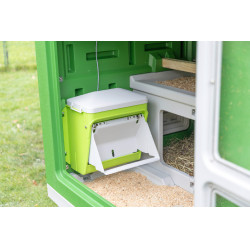 Nourrisseur avec dispositif anti-nuisibles Kerbl Hobbyfarming Vert / gris clair