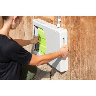 SmartCoop Kerbl Hobbyfarming kippenhokdeur Grijs