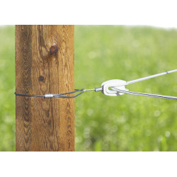 Solution d’angle pour clôtures fixes AKO Gris