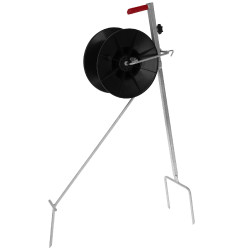 Support d’enrouleur tripode AKO Gris Support d’enrouleur tripode AKO Gris