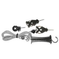 Eco AKO deursluitingssysteem Wit / zwart