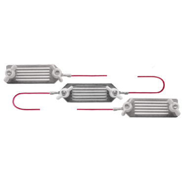 AKO drievoudige connector voor koord/band