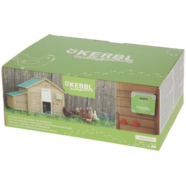 Unité de contrôle automatique pour porte de poulailler Kerbl Hobbyfarming Unité de contrôle automatique pour porte de poulailler Kerbl Hobbyfarming
