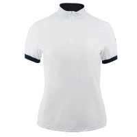 Polo technique Horze Taylor femme Blanc Polo technique Horze Taylor femme Blanc