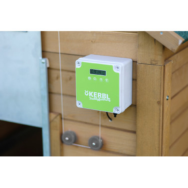 Unité de contrôle automatique pour porte de poulailler Kerbl Hobbyfarming Unité de contrôle automatique pour porte de poulailler Kerbl Hobbyfarming