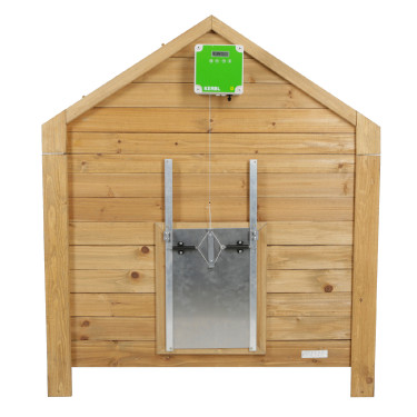 Automatische vergrendeling voor schuifdeur Kerbl Hobbyfarming Grijs Automatische vergrendeling voor schuifdeur Kerbl Hobbyfarming Grijs