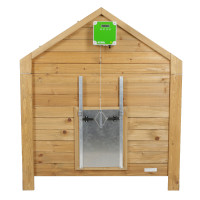 Verrouillage automatique pour porte coulissante Kerbl Hobbyfarming Gris Verrouillage automatique pour porte coulissante Kerbl Hobbyfarming Gris