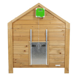 Verrouillage automatique pour porte coulissante Kerbl Hobbyfarming Gris Verrouillage automatique pour porte coulissante Kerbl Hobbyfarming Gris