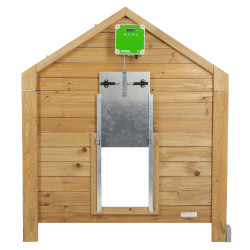 Verrouillage automatique pour porte coulissante Kerbl Hobbyfarming Gris Verrouillage automatique pour porte coulissante Kerbl Hobbyfarming Gris