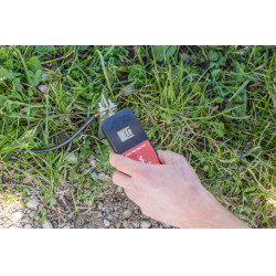 Voltmètre DUO numérique AKO Noir Voltmètre DUO numérique AKO Noir