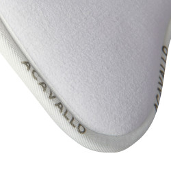 Amortisseur MF WFS Suède avec Gel Hexagonal et Relève Avant Acavallo Blanc Amortisseur MF WFS Suède avec Gel Hexagonal et Relève Avant Acavallo Blanc