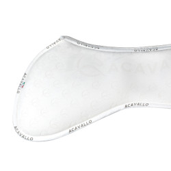 Amortisseur Close Contact mousse à mémoire de forme grip silicone Blanc