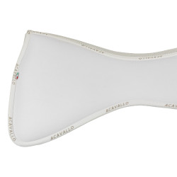 Traagschuim schokdemper en siliconen grip Acavallo Wit