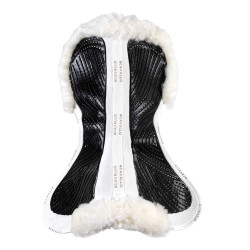 Amortisseur mémoire de forme rehausse avant et arrière Acavallo Blanc / blanc Amortisseur mémoire de forme rehausse avant et arrière Acavallo Blanc / blanc