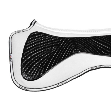Amortisseur MF DS SW-3DS en suède avec grip en gel plat Acavallo Amortisseur MF DS SW-3DS en suède avec grip en gel plat Acavallo