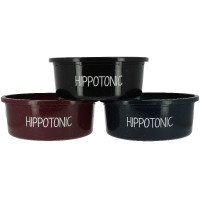 Stalvoerbak 8L Hippotonic Glitter Zwart