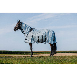 Chemise Riding World Belly Mesh Combo Gris