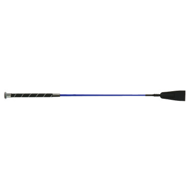 Cravache Whip & Go Insert strass Bleu