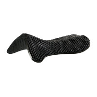 Hexagonale gel schokdemper Acavallo Zwart