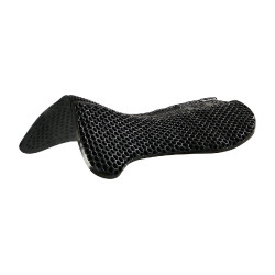 Hexagonale gel schokdemper Acavallo Zwart