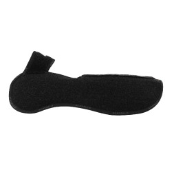 Amortisseur Piuma double feutre arrière Equestro Noir Amortisseur Piuma double feutre arrière Equestro Noir