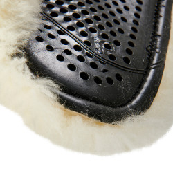 Amortisseur mixte Close Contact Acavallo Classic Mouton intégral Noir / naturel Amortisseur mixte Close Contact Acavallo Classic Mouton intégral Noir / naturel