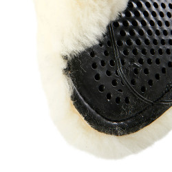 Amortisseur mixte Close Contact Acavallo Classic Mouton intégral Noir / naturel Amortisseur mixte Close Contact Acavallo Classic Mouton intégral Noir / naturel