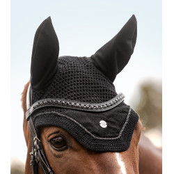 Bonnet anti-mouches Waldhausen St. Gallen Noir Bonnet anti-mouches Waldhausen St. Gallen Noir