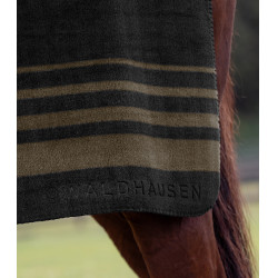 Couverture polaire Waldhausen épaisse Sölden Noir Couverture polaire Waldhausen épaisse Sölden Noir