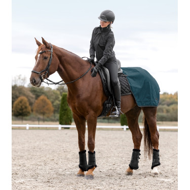 Couvre-reins imperméable Waldhausen Salzburg Bleu pétrole